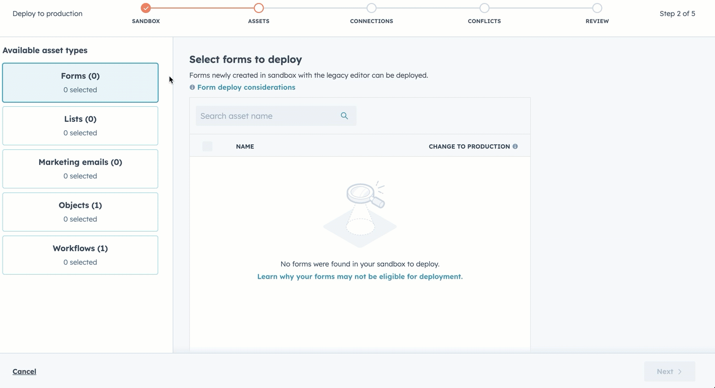 sandbox-select-assets